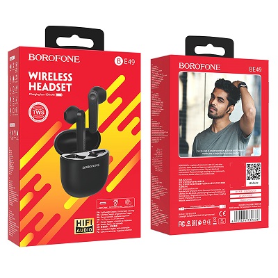 CASCA BLUETOOTH BOROFONE TWS BE49 negru