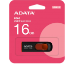 MEMORIE USB 16GB ADATA negru / rosu