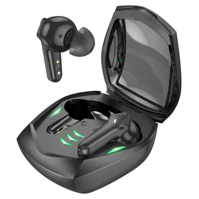 CASCA BLUETOOTH HOCO TWS EW28 negru