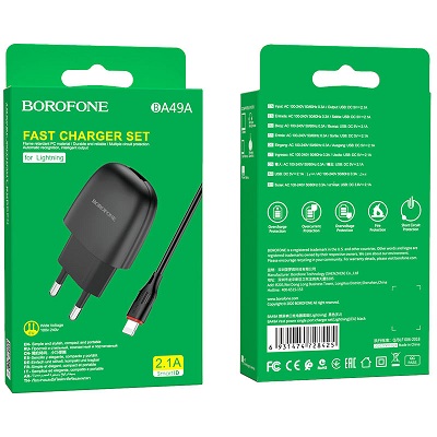 INCARCATOR RETEA BOROFONE IPHONE BA49A negru