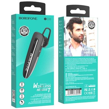 CASCA BLUETOOTH BOROFONE BC33 negru