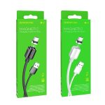 CABLU DATE BOROFONE MICROUSB BX57 Effective Magnetic negru