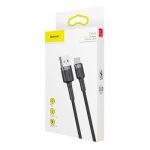 CABLU DATE BASEUS TYPE C CATKLF-BG1 Cafule 3A 1M negru