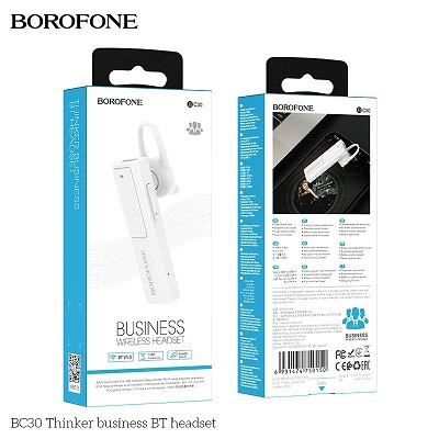 CASCA BLUETOOTH BOROFONE BC30 alb