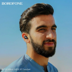 CASCA BLUETOOTH BOROFONE BC34 Mikey Mini alb