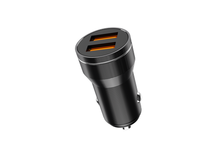 ADAPTOR AUTO JELLICO F2S 3.1A 18W 2xUSB negru