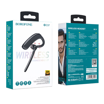 CASCA BLUETOOTH BOROFONE BC37 Imperor negru