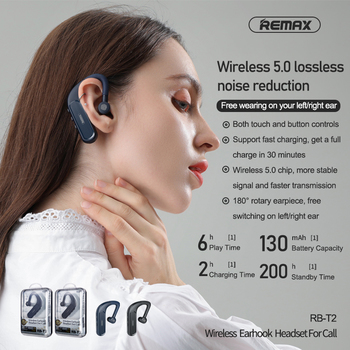 CASCA BLUETOOTH REMAX RB-T2 negru