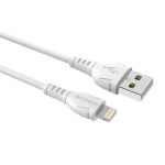 Cablu date Borofone Iphone BX51 2.4A, 1m alb