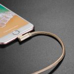 CABLU DATE BOROFONE IPHONE BX26, 2.4A, 1m gold