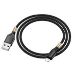 CABLU DATE BOROFONE BX92 Iphone BX92  2.4A, 1m negru