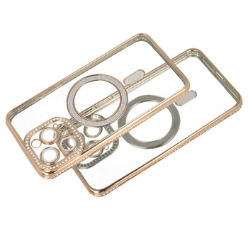 HUSA SPATE MAG SAFE Bling Samsung Galaxy S25 gold