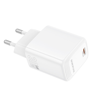 ADAPTOR PRIZA BOROFONE BN28 TypeC PD 30W alb