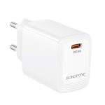 ADAPTOR PRIZA BOROFONE BN28 TypeC PD 30W alb