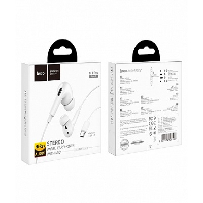 HANDSFREE M1 Pro Type-c HOCO alb