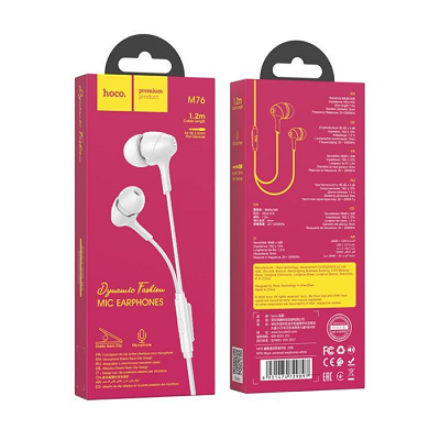 HANDSFREE HOCO M76 alb