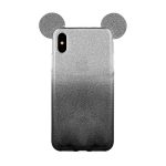Husa Bling Mouse Huawei Y6 (2018), negru