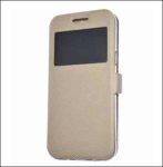 Husa book magnet lateral - SAMSUNG J2 (2016) Gold