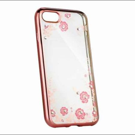 Husa silicon forcell diamond Huawei P20 Lite 2019 Rose