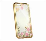 Husa silicon forcell diamond - HUAWEI P20 Gold