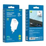 ADAPTOR PRIZA USB-C BOROFONE BN3 PD 20W alb