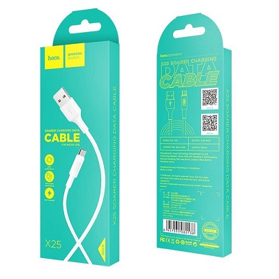 CABLU DATE MICROUSB Hoco X25 1m alb