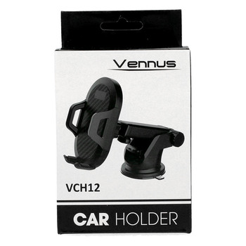 SUPORT AUTO VENNUS VCH12 windshield mount negru