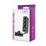 SPLITER AUTO SETTY 3PORT+1USB RGS-03 98220